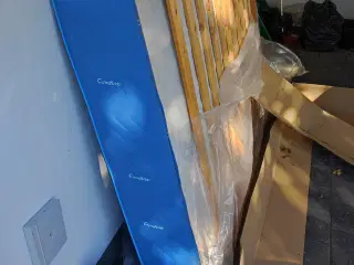 Boksmadras 120x200 med topmadras og meder