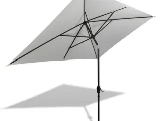 40772  parasol 200 x 300 cm sandhvid rektangulær