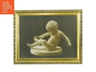 Indrammet vintage fotografi (str. 47 x 37 cm og 51 x 37 cm)