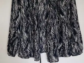 Cardigan med natur mønster 