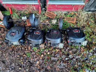 4 defekte plæneklipper motor 