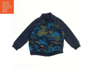 Camouflage jakke til børn (str. 104)