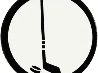 Kartonmærkater 25 mm, hvid/sort - 20 stk.