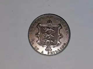 1/26 Of a Shilling 1858 Jersey