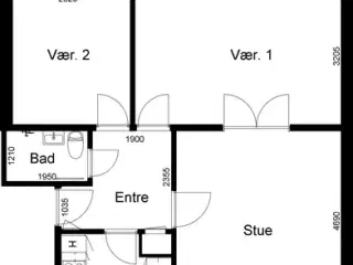 3 værelser for 4.220 kr. pr. måned, Grenaa, Aarhus