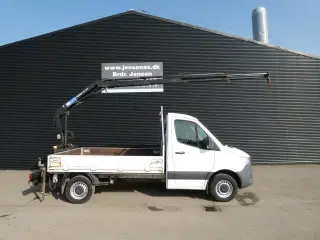 Mercedes-Benz Sprinter 316 Kranbil 2,1 CDI A2 RWD 163HK Ladv./Chas. Man.