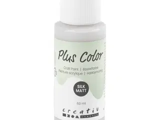 Plus Color Hobbymaling, sølv, 60ml/ 1 fl.