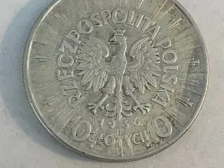 10 Zlotych 1936 Poland - Silver