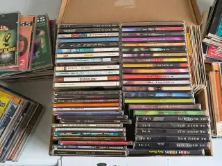 Blandede brugte CD'er