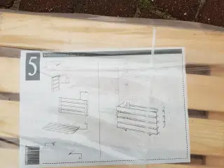 Rullekasse af fyrretræ