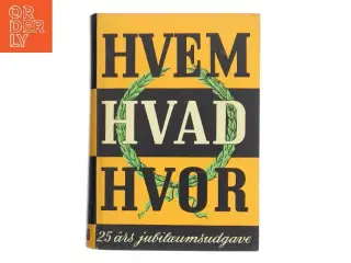 Hvem Hvad Hvor (Bog)