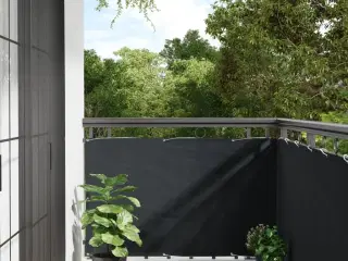 Altanafskærmning 400x90 cm PVC antracitgrå