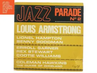 Vinyl JAZZ PARADE LP og Single (str. 18 x 18 cm)