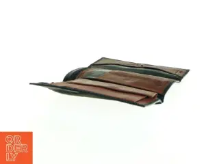 Sort læderpung fra Muti (str. 16 x, 10 cm)