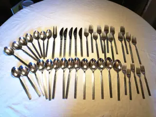 Pepita sølvplet bestik knive, gafler m.m.