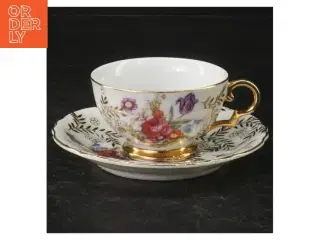 Porcelæns kopper med underkop