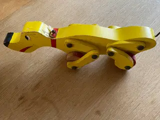 Pluto hund. Gul retro