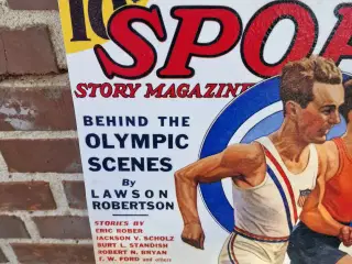 SPORT STORY MAGAZINE relieftryk 