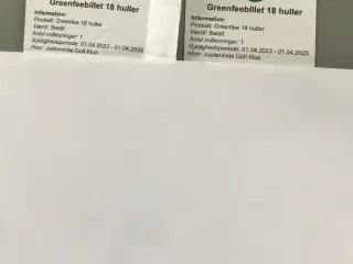 Greenfeebilletter til Juelsminde Golfklub