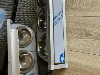 Aluminium/rustfri foder-karrusel til fugle