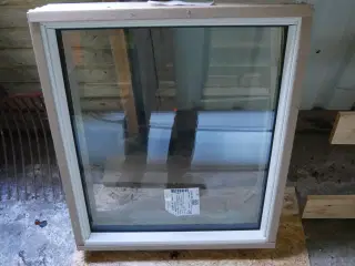 Nyt vindue med fast ramme
