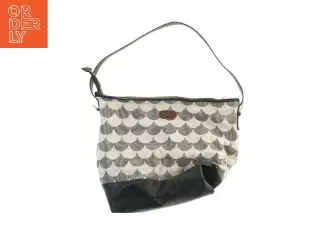 Pusletaske i stof med mønster fra Petite Cherie (str. 43x33 cm)