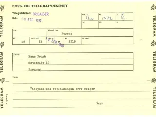 Broager Telegrafstation 1966
