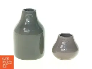 Keramikvase sæt (str. 8 x 5 cm og 4 x 5 cm)