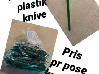100 stk plastik knive