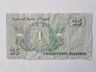 25 Piastres Egypt