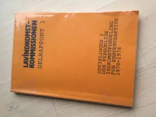 Lavindkomstkommissionens arbejdsnotater