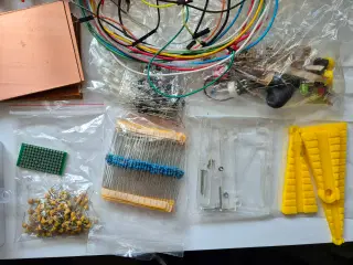 Diverse elektronik dele1,7kg mest arduino dele