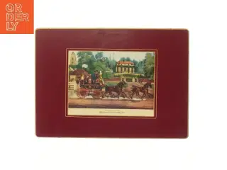 Bordskånere med postmotiv fra Lady Clare (str. 25,5x35,5 cm)