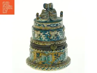 Porcelæns Bryllupskage Æske fra Villeroy & Boch (str. 8,5x6,5 cm)