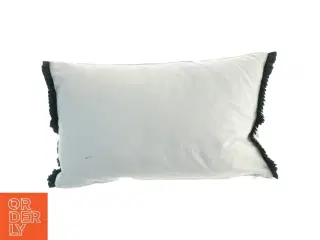 Dekorativ pude med tranebroderi (str. 50 x 28 cm)