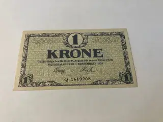 1 Krone 1920 - Pæn