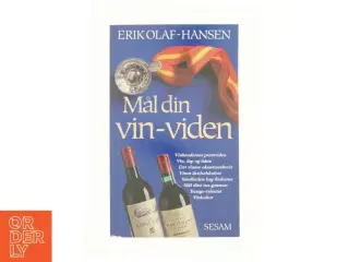 Mål din vin-viden af Erik Olaf-Hansen (bog)