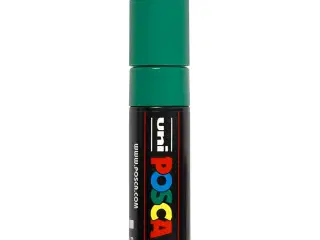 Posca Tusch, PC-8K, streg 8 mm, broad, grøn, 1 stk.
