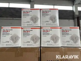 Støv masker Handanhy FFP3 NR D 3 kasser af 12 æsker