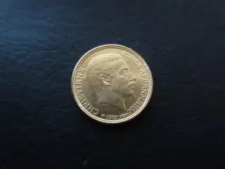 Guld 10 kr 1917 Chr. X