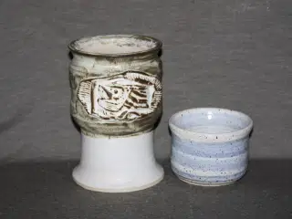 Christina Præstgaard keramik vase 16,5 cm 