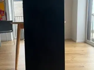 Haslev Spisebord I sort linoleum og eg 