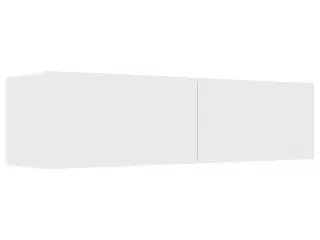 Tv-skab 120x30x30 cm konstrueret træ hvid