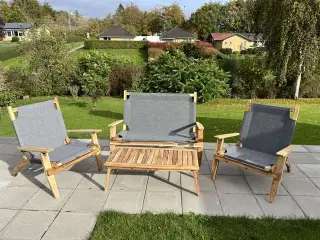 Havemøbler i bøg