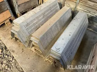 Pansertoppe 100 styk
