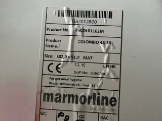 Marmorline håndvask