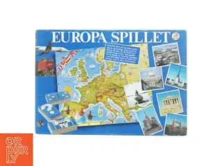 Europaspillet brætspil (str. 39 x 27 cm)