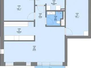 3 værelses hus/villa på 99 m2, Tarm, Ringkøbing