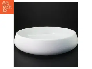 Hvid rund skål fra Trip Trap (str. Ø 33 cm)