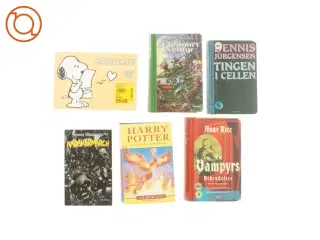 Blandede ungdomsbøger på dansk og på engelsk